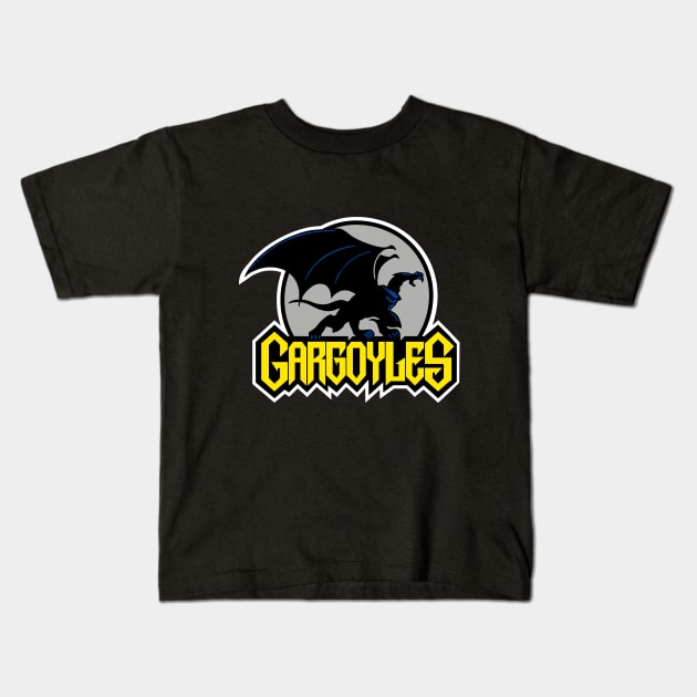 Gargoyle | Gargoyles | Gothic |  Middle Ages | Gothic architecture | Chimera Kids T-Shirt by japonesvoador